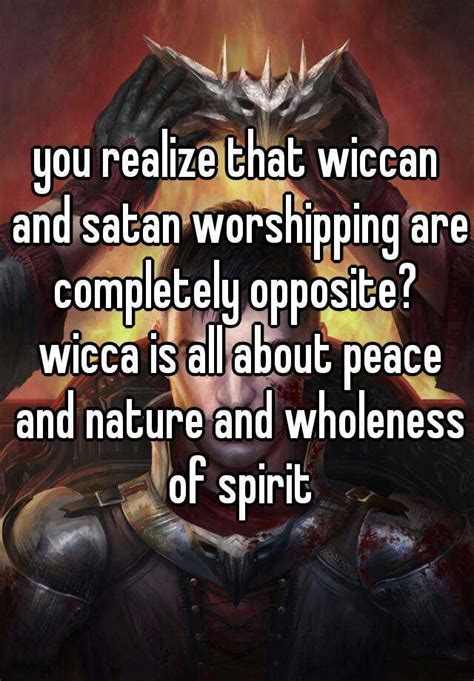 Is wicca devilish